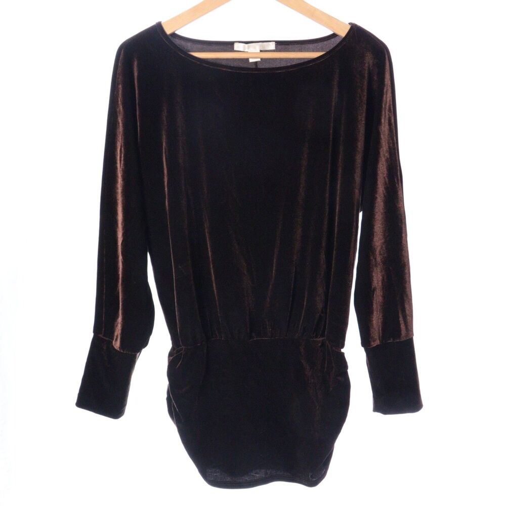 Boston Proper Boat Neck Top Women Long Sleeve Blouse Capsule Dolman Sz M, 2 LOT